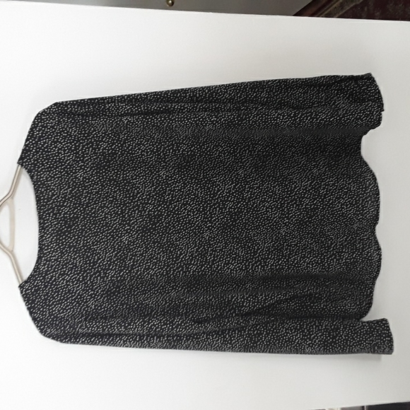 JULES & LEOPOLD Black V-Blouse - Size XL. - Picture 4 of 4